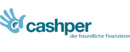 Cashper Firmenlogo für Erfahrungen zu Finanzprodukten und Finanzdienstleister