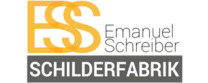 Emanuel Schreiber Schilderfabrik Firmenlogo für Erfahrungen zu Online-Shopping products