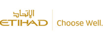 Etihad Firmenlogo für Erfahrungen zu Reise- und Tourismusunternehmen