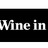 Wine in black